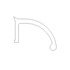 22-39296-000 by FREIGHTLINER - Fender Extension Panel - EPDM (Synthetic Rubber), Black