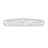 22-39676-001 by FREIGHTLINER - Emblem - Aluminum, 378.5 mm x 70.1 mm, 4 mm THK