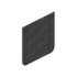 22-32930-002 by FREIGHTLINER - Mud Flap - Rubber, 609.6 mm x 609.6 mm, 4.8 mm THK