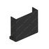 22-47578-001 by FREIGHTLINER - Overhead Console Liner - Graphite Black, 411.45 mm x 347.41 mm, 9 mm THK