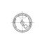 22-53812-110 by FREIGHTLINER - Brake Pressure Gauge - Auxiliary, Rear Suspension Air Pressure