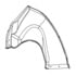 Freightliner 22-54530-002 Fender Panel Fender Panel - Left Side, Polyethylene