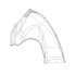 Freightliner 22-54530-005 Fender Panel Fender Panel - Right Side, Polyethylene