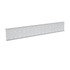 22-52437-006 by FREIGHTLINER - Fuel Tank Strap Step - Steel, Argent Silver, 2125 mm x 205 mm, 2.46 mm THK