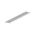 22-52438-006 by FREIGHTLINER - Fuel Tank Strap Step - Steel, Argent Silver, 2125 mm x 160 mm, 2.46 mm THK