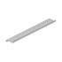 22-52438-035 by FREIGHTLINER - Sleeper Cabinet Step Tread - Stainless Steel, 1025 mm x 160 mm, 2.46 mm THK