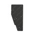 22-52905-003 by FREIGHTLINER - Mud Flap - Symplastic, Black, 860 mm x 390 mm, 20 mm THK