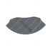 22-53370-000 by FREIGHTLINER - Sleeper Bunk Support Cover - ABS, Slate Gray, 2 mm THK