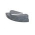 22-53370-001 by FREIGHTLINER - Sleeper Bunk Support Cover - ABS, Slate Gray, 2 mm THK