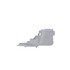 22-61759-000 by FREIGHTLINER - Overhead Console - Thermoplastic Olefin, Shale Gray, 1981.54 mm x 578.07 mm