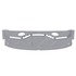 22-61759-000 by FREIGHTLINER - Overhead Console - Thermoplastic Olefin, Shale Gray, 1981.54 mm x 578.07 mm