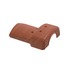 22-62019-001 by FREIGHTLINER - Steering Column Cover - Thermoplastic Olefin, Brownstone, 286.97 mm x 225.27 mm