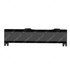 22-63390-000 by FREIGHTLINER - Duct Cover - Aluminum, Matte Black, 419 mm x 124.78 mm, 1.27 mm THK