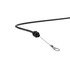 22-61063-001 by FREIGHTLINER - Sleeper Baggage Compartment Door Cable - 1665 mm Cable Length