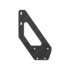 22-66795-002 by FREIGHTLINER - Roof Air Deflector Mounting Bracket - Left Side, Steel, Black, 0.11 in. THK