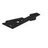 22-67561-000 by FREIGHTLINER - Side Fairing Extender Bracket - Left Side, Steel, Black, 0.12 in. THK