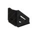 22-72049-003 by FREIGHTLINER - Roof Air Deflector Mounting Bracket - Right Side, Steel, Black, 0.16 in. THK