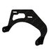 22-72741-001 by FREIGHTLINER - Sleeper Step Bracket - Steel, Black, 0.25 in. THK