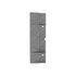 22-69318-003 by FREIGHTLINER - Kick Panel - Right Side, Thermoplastic Olefin, Silhouette Gray, 4 mm THK