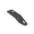 22-74246-001 by FREIGHTLINER - Mud Flap Plate - Right Side, Steel, Black, 212 mm x 65.5 mm, 1.21 mm THK