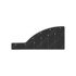 22-74087-002 by FREIGHTLINER - Bumper Splash Shield - Left Side, Rubber, 613.8 mm x 267.6 mm, 3.2 mm THK