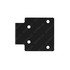 22-74329-000 by FREIGHTLINER - Cab Load Center Bracket - Right Side, Steel, Black, 0.12 in. THK