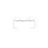 22-74371-025 by FREIGHTLINER - Fuel Tank Strap Step - Aluminum, 240 mm x 142 mm, 2.54 mm THK