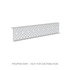 22-74603-002 by FREIGHTLINER - Fuel Tank Strap Step - Steel, Argent Silver, 775 mm x 160 mm, 2.46 mm THK