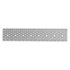 22-74603-003 by FREIGHTLINER - Fuel Tank Strap Step - Steel, Argent Silver, 825 mm x 160 mm, 2.46 mm THK