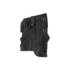 22-77438-001 by FREIGHTLINER - Splash Shield - Black, Cab Mounted, RH, 924.40 mm Length, 656.90 mm Height