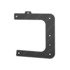 22-78501-000 by FREIGHTLINER - Mud Flap Plate - Steel, Black, 383.8 mm x 327.3 mm, 2.1 mm THK