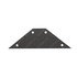 22-74839-000 by FREIGHTLINER - Truck Fairing Mounting Bracket Seal - Neoprene, Black, 9.85 in. x 3.11 in.