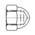 23-11553-325 by FREIGHTLINER - Nut - Hexagonal, Crown-Hi, Stainless Steel, 1