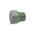 23-12369-002 by FREIGHTLINER - Fuel Line Fitting - Stainless Steel, Green, 7/16 in. Thread Size