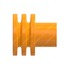 23-12497-280 by FREIGHTLINER - Multi-Purpose Wiring Connector Seal - Silicone, Orange