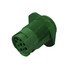 23-13148-910 by FREIGHTLINER - Receptacle - Thermoplastic, Green