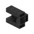 23-13151-304 by FREIGHTLINER - Multi-Purpose Wiring Terminal - Black, Plug, 3 Cavity Count