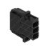 23-13149-302 by FREIGHTLINER - Multi-Purpose Wiring Terminal - Inline, Female, Black, Plug, 3 Cavity Count