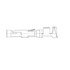 23-13208-301 by FREIGHTLINER - Multi-Purpose Wiring Terminal - Female, 18-14 ga.
