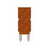 23-13126-205 by FREIGHTLINER - Electrical Fuse Cartridge - Light Brown