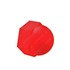 23-13379-000 by FREIGHTLINER - Nut - T-Hexagonal, Crown, Red, Nylon 3/8-16