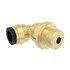 23-13738-012 by FREIGHTLINER - Pipe Fitting - Elbow, 90 deg, M16 x 1.5, Male O-Ring, No. 6, Push-to-Connect