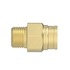 23-14392-011 by FREIGHTLINER - Pipe Fitting - Connector, Straight, Push-to-Connect, .38 Male PT to 0.50 NT