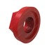 23-13770-000 by FREIGHTLINER - Nut - Mount, 3/4-16 UNF, Nylon, Red