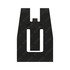 23-14025-000 by FREIGHTLINER - Multi-Purpose Clip - 0.43 in. x 0.34 in.