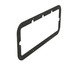 66-03188-000 by FREIGHTLINER - Headlight Gasket - Neoprene, Black, 396.8 mm x 165.1 mm, 3.3 mm THK