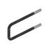 23-14548-320 by FREIGHTLINER - Leaf Spring Axle U-Bolt - Steel, 75 mm Thread Length, M22 x 1.50 mm Thread Size