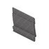 A22-76266-009 by FREIGHTLINER - Truck Fairing Skirt - Right Side, Thermoplastic Polyolefin, Silhouette Gray, 867 mm x 777.49 mm