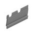 A22-76266-042 by FREIGHTLINER - Sleeper Skirt - Left Side, Thermoplastic Olefin, Gray, 4 mm THK