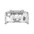 A22-76427-000 by FREIGHTLINER - Instrument Cluster - ICUC, US, Female Pipe Thread, Ng, 667K